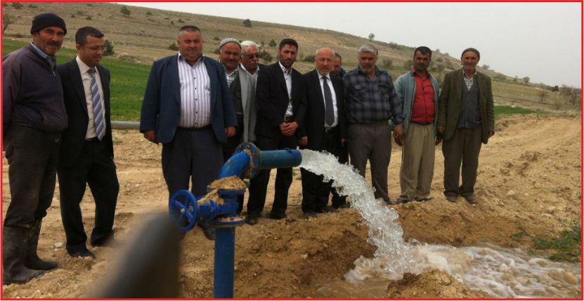 KURTDERESİ SULAMA PROJESİ TAMAMLANDI