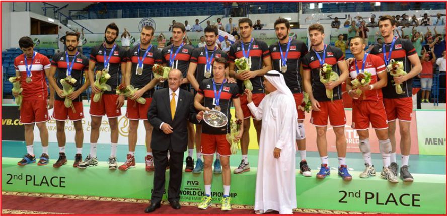 VOLEYBOLDA DÜNYA İKİNCİSİ OLDUK