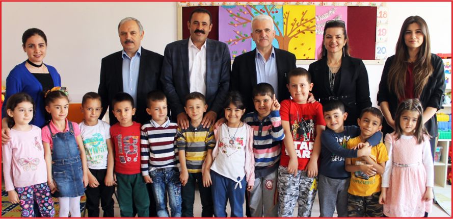 İL MÜDÜRÜ MEVLÜT KUNTOĞLU’NDAN ANAOKULLARINA ZİYARET