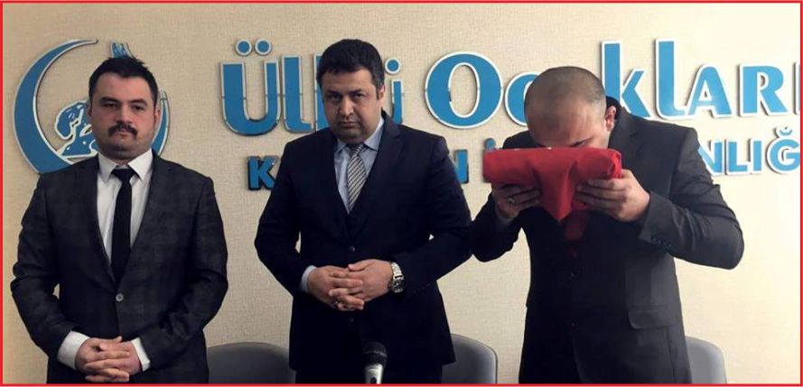 ÜLKÜ OCAKLARI KARAMAN İL BAŞKANLIĞI’NDA DEVİR TESLİM