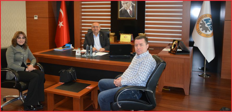 DÖHLER’DEN BAŞKAN  TOKTAY'A ZİYARET