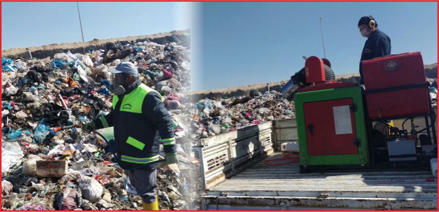 HAŞERE İLE MÜCADELEDE TEDBİR ALINDI