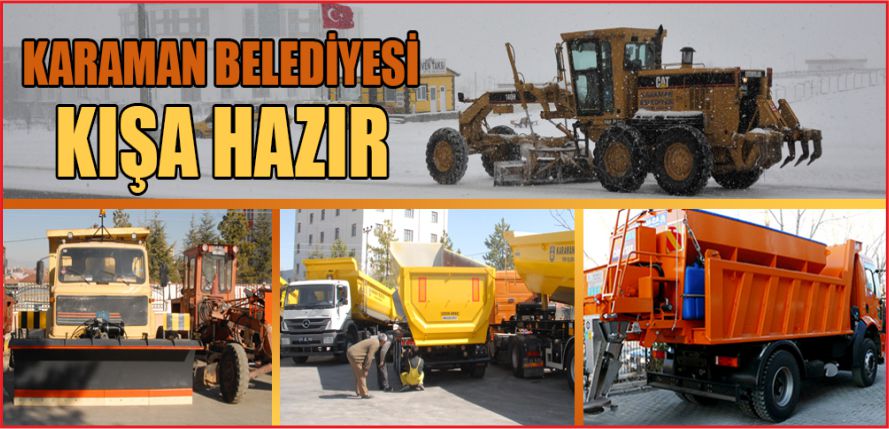 BELEDİYE KIŞA HAZIR