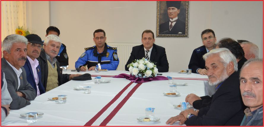 EMNİYET’DEN HUZUR TOPLANTISI