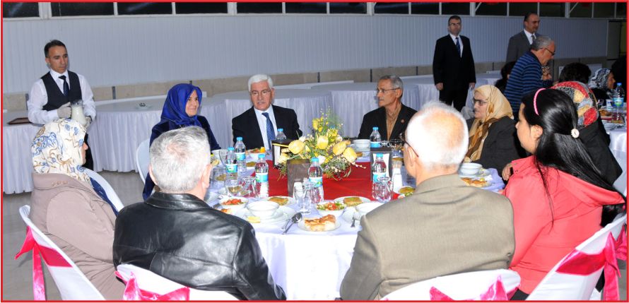 GAZİLER AİLELERİ BİR ARAYA GELDİ