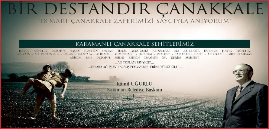 “ÇANAKKALE GEÇİLMEZ”
