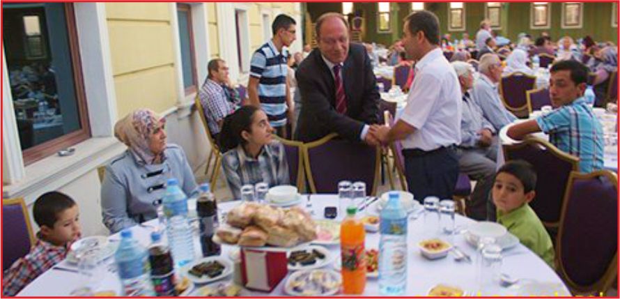 GAZİLER VE ŞEHİT AİLELERİ İFTAR SOFRASINDA BULUŞTU