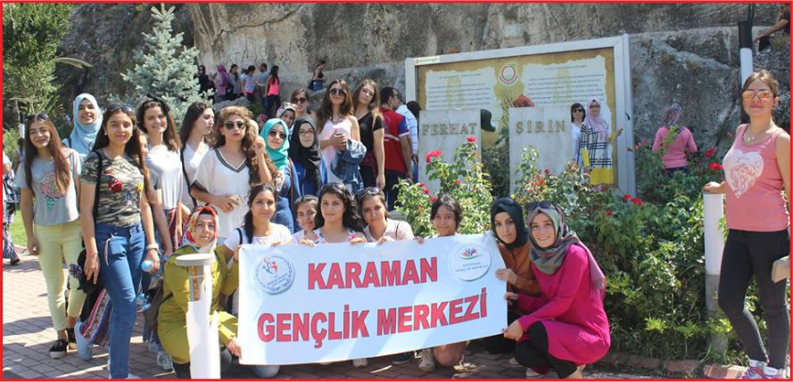 KARAMAN GENÇLİK MERKEZİ GENÇLERİ AMASYA’YA GİTTİ