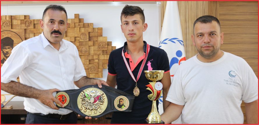 ŞAMPİYON SPORCUDAN KISACIK’A ZİYARET