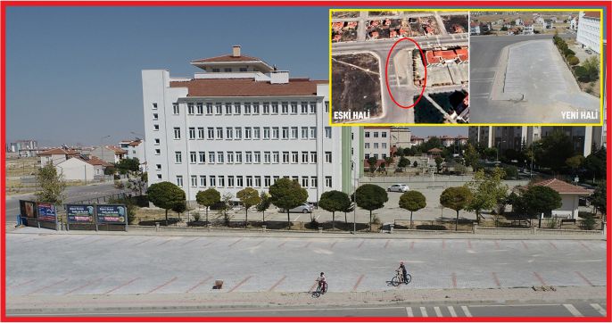 2. TOKİ BÖLGESİNE OTOPARK YAPILDI