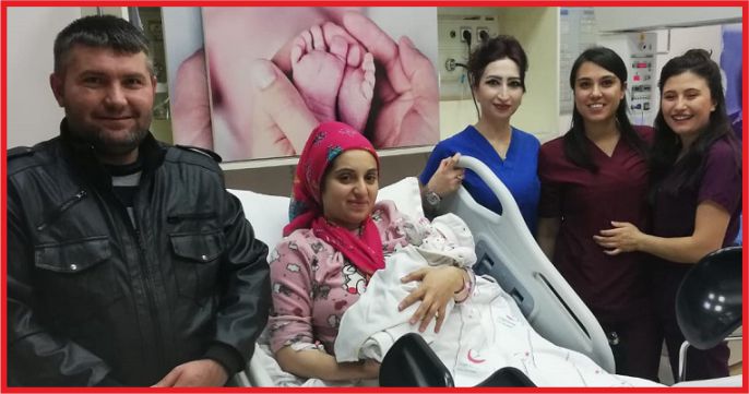 2020’NİN İLK BEBEĞİ EBRAR BEBEK!