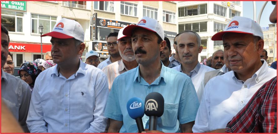 “ERDOĞAN’A DESTEK”