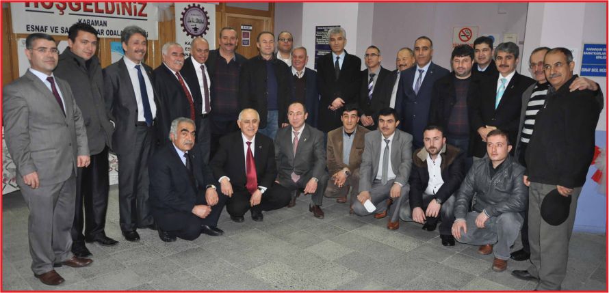 ÇALIŞKAN’DAN ESNAF ODALARINA ZİYARET