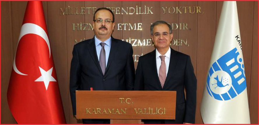 KONYA VALİSİ CANBOLAT’TAN VALİ TAPSIZ’A ZİYARET