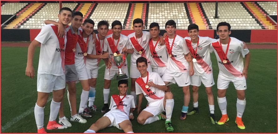 U16 TÜRKİYE ŞAMPİYONU SAMSUN KADIKÖYSPOR OLDU