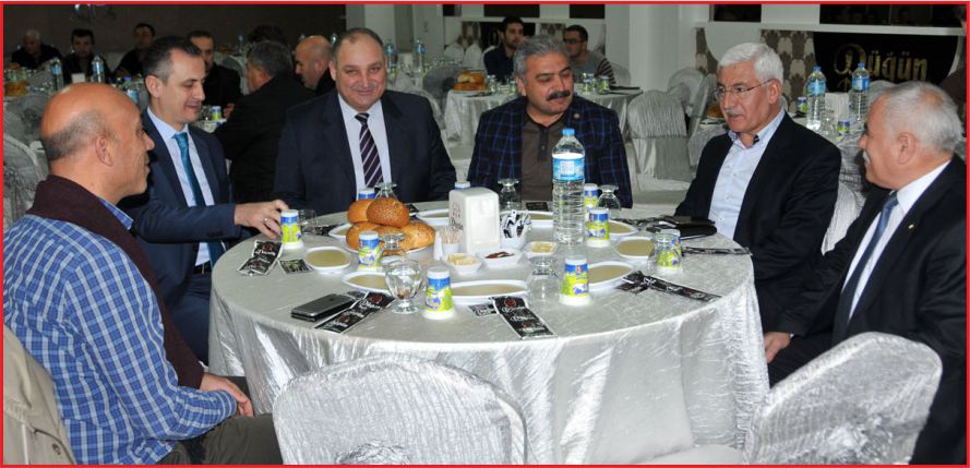 VALİ KOCA SANAYİ ESNAFIYLA ARABAŞI GECESİNDE BİR ARAYA GELDİ