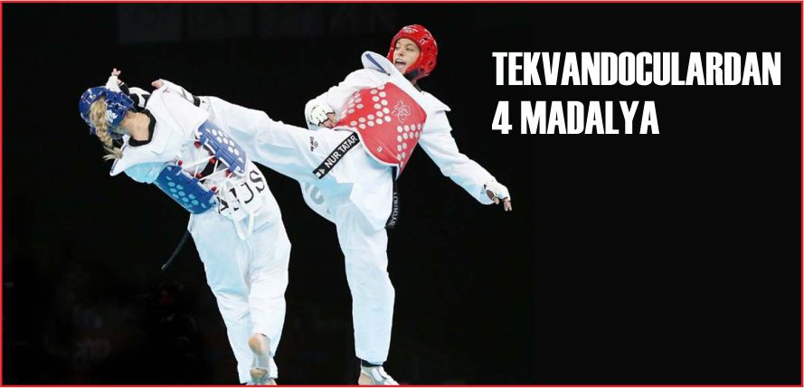 TEKVANDOCULARDAN 4 MADALYA