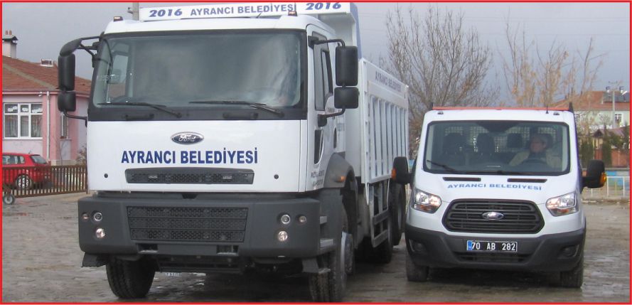 AYRANCI BELEDİYESİ ARAÇ SAYISINI ARTIRDI