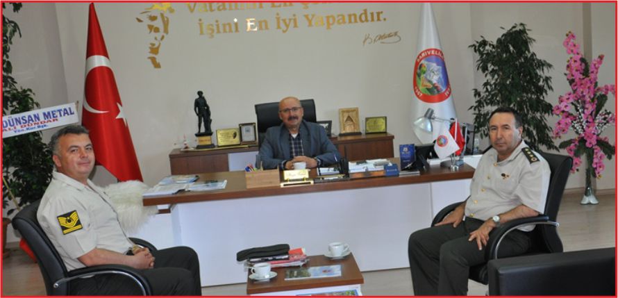 KOMUTANDAN SARIVELİLER ZİYARETİ