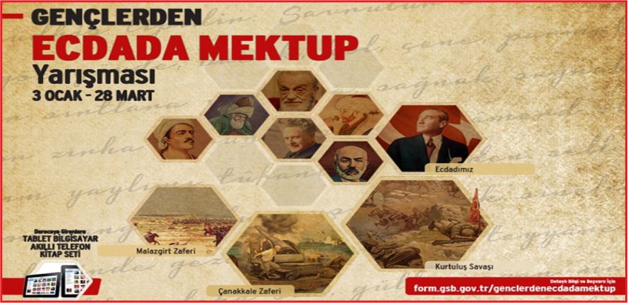 ECDADA 59 BİN MEKTUP
