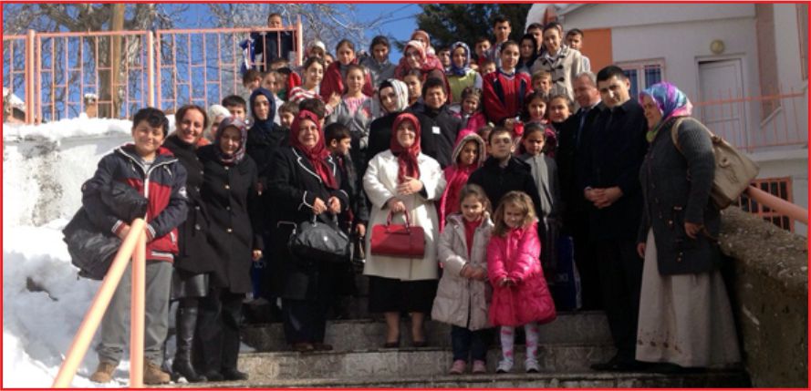 ÖĞRENCİLERE SICAK HEDİYE