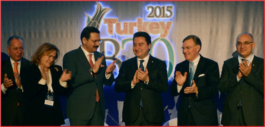 KÜRESEL EKONOMİNİN AKTÖRLERİ B 20 TOPLANTISINDA BULUŞTU