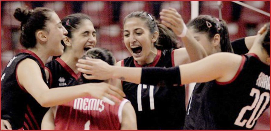 18 YAŞ ALTI KIZLAR ÇEYREK FİNALDE