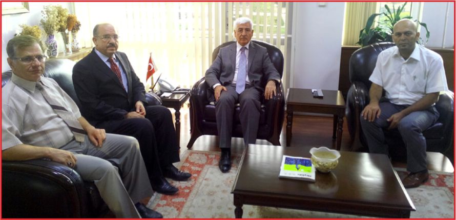 ÇEVİK’TEN VALİ KOCA’YA NEZAKET ZİYARETİ