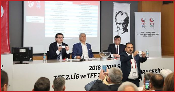 2.LİGDE GRUPLAR BELLİ OLDU