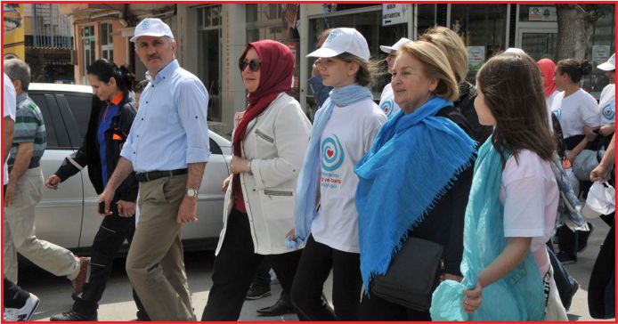 3. ULUSLARARASI SEVGİ VE BARIŞ YÜRÜYÜŞÜ GERÇEKLEŞTİRİLDİ