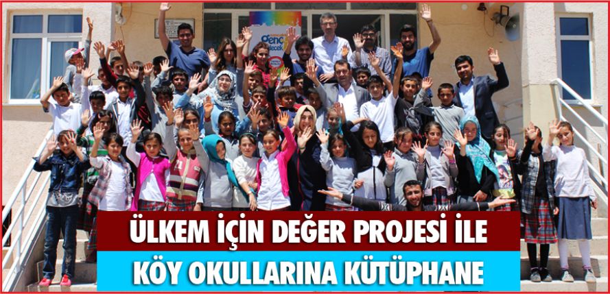 KÖYLERE KİTAP DESTEĞİ