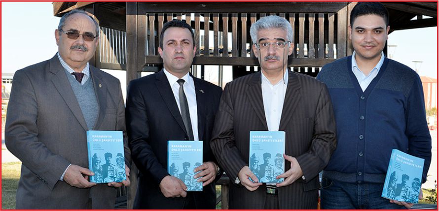 KARAMAN’IN ÜNLÜLERİ KİTAP OLDU
