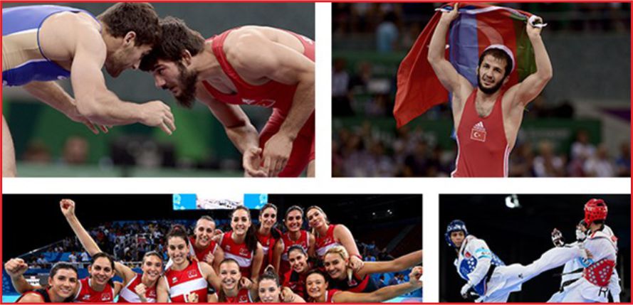 1.AVRUPA OYUNLARINDA  MİLLİLERİMİZDEN BAŞARILAR