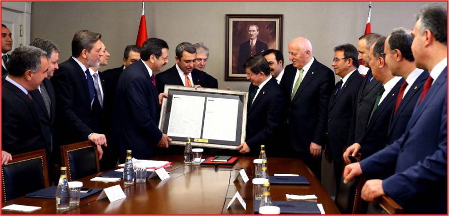 BAŞBAKAN TOBB’U KABUL ETTİ