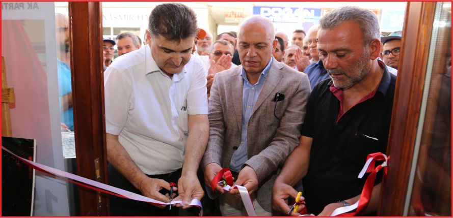 TAŞ BİNADA AÇILDI