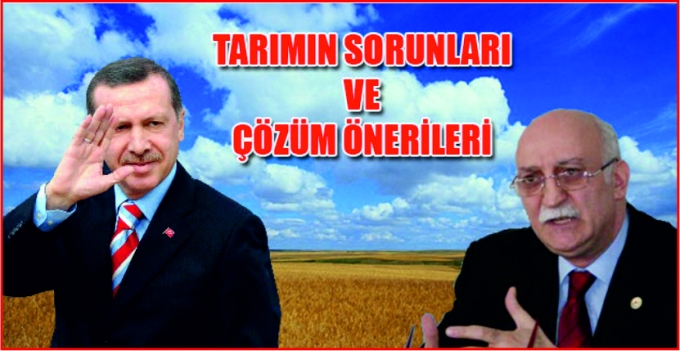 TARIMIN SORUNLARI VE ÇÖZÜM ÖNERİLERİ