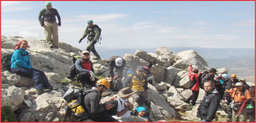 HACIBABA DAĞI ZİRVESİNDE!