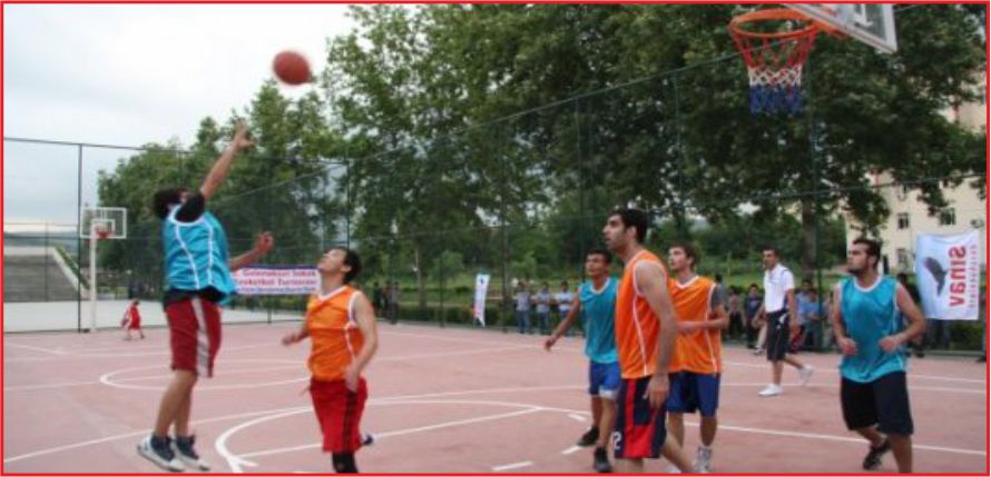 SOKAK BASKETBOLU HEYECANI BAŞLADI