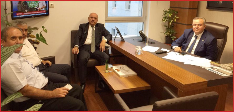 BAŞKANLAR’DAN ŞEKER’E ZİYARET