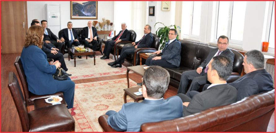 VALİ KOCA VAKIFBANK’I KABUL ETTİ