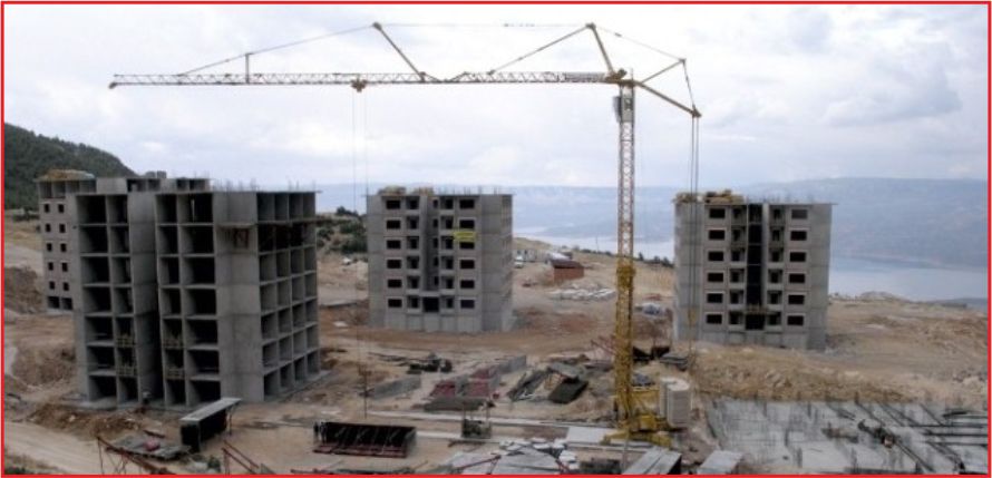 ERMENEK&#039;TE TOKİ KONUTLARI