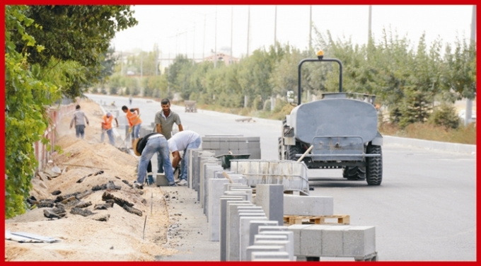ÜNİVERSİTE CADDESİ MODERN YOLUNA KAVUŞUYOR