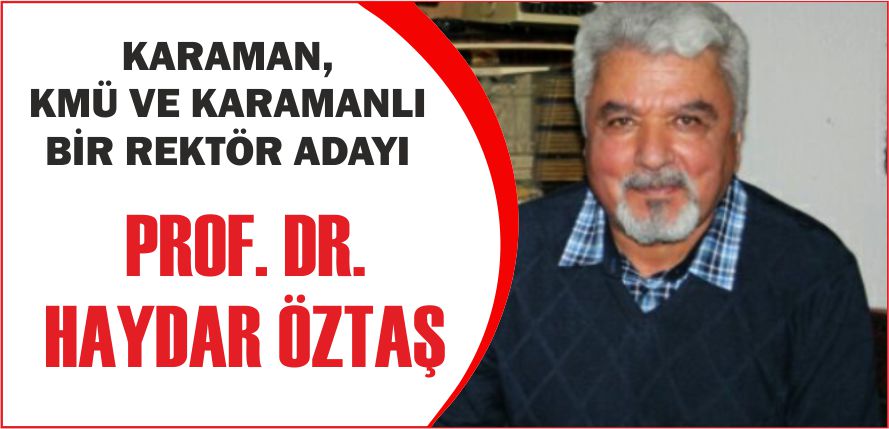 PROF. DR. HAYDAR ÖZTAŞ