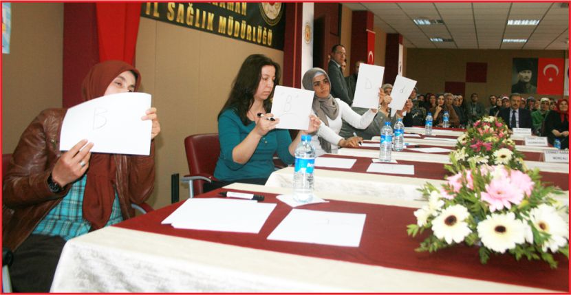 KADIN ÇİFTÇİLER YARIŞTI