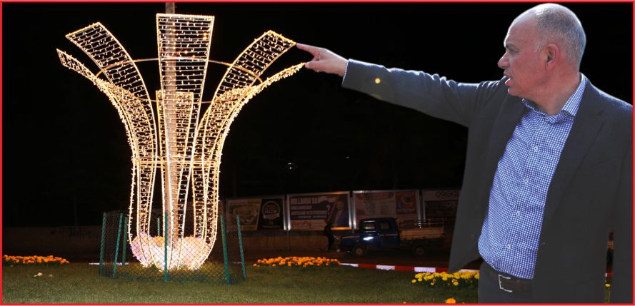 KAVŞAKLAR LED IŞIKLA SÜSLENDİ