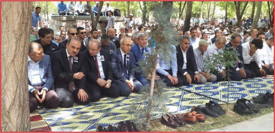 KONYA ŞEHİDİNİ KALBİNE GÖMDÜ!