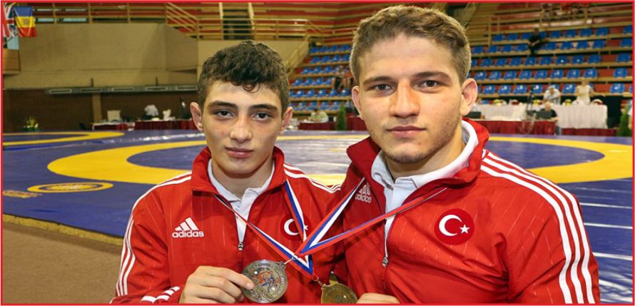 AVRUPA YILDIZLAR GÜREŞ ŞAMPİYONASINDA 2  MADALYA