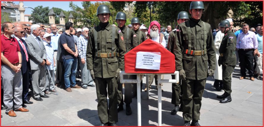 ERDOĞAN TOPRAĞA VERİLDİ