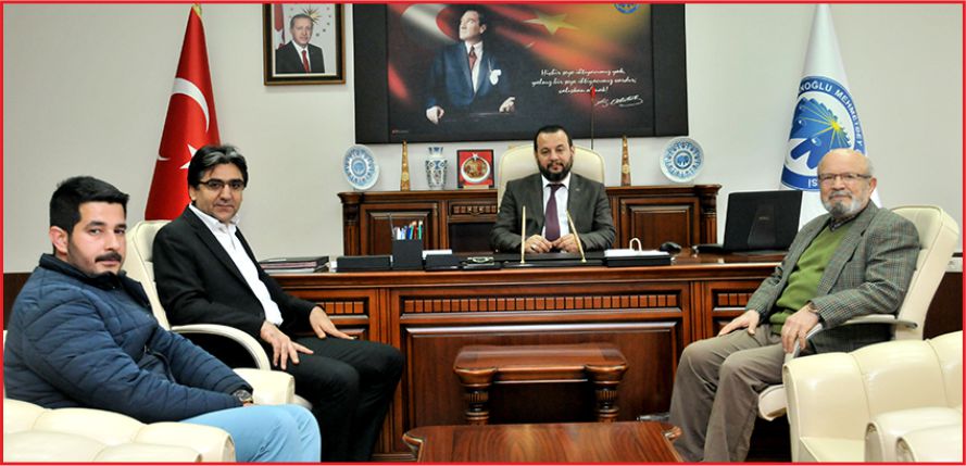 UĞURLU’DAN  REKTÖR AKGÜL'E ZİYARET