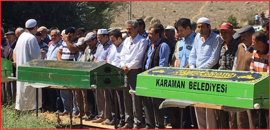 AYRANCI’DA BOĞULARAK ÖLEN GENÇLERİN CENAZESİ TOPRAĞA VERİLDİ